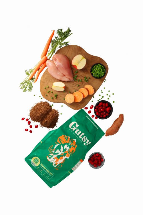 GUTSY Naturalna sucha karma dla psów Chicken&Insect 6kg MAŁE RASY