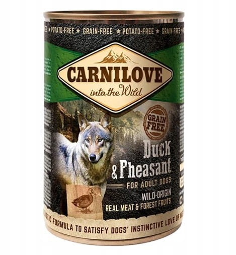 CARNILOVE Mokra karma dla psa WILD MEAT Mix Smaków 12x400g