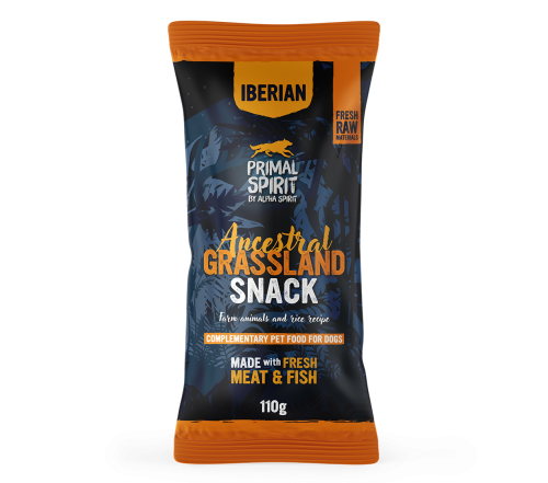 PRIMAL SPIRIT Przysmak dla psa Iberian Ancestral Grassland 110g