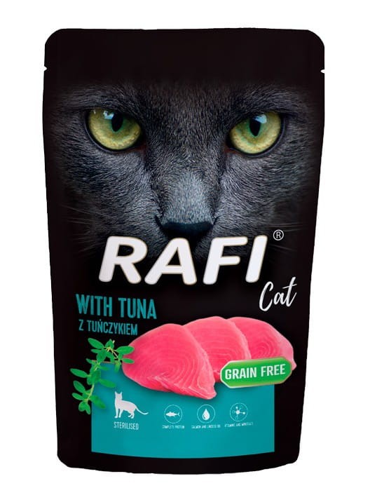 RAFI mokra karma dla kota MIX smaków 24x100g BEZZBOŻOWA Dolina Noteci