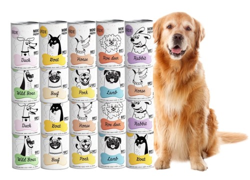 PEPE mokra karma dla psa MIX SMAKÓW 20x400g Monoproteinowa