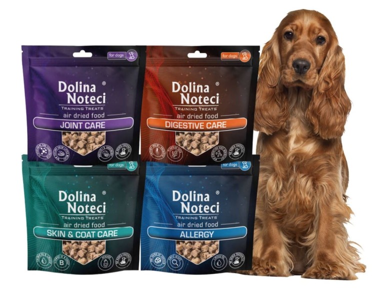 DOLINA NOTECI Training Treats przysmaki treningowe dla psa MIX SMAKÓW  4x130g