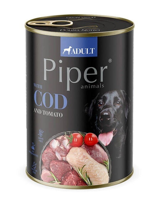 PIPER Adult mokra karma dla psa MIX SMAKÓW 24x400g Dolina Noteci