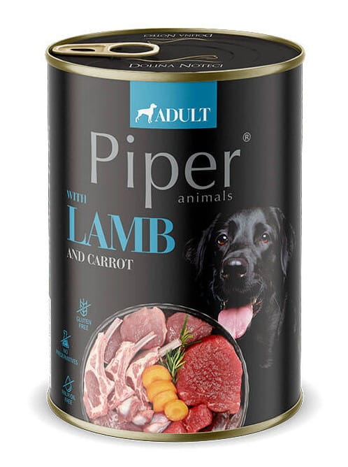 PIPER Adult mokra karma dla psa MIX SMAKÓW 5x400g Dolina Noteci