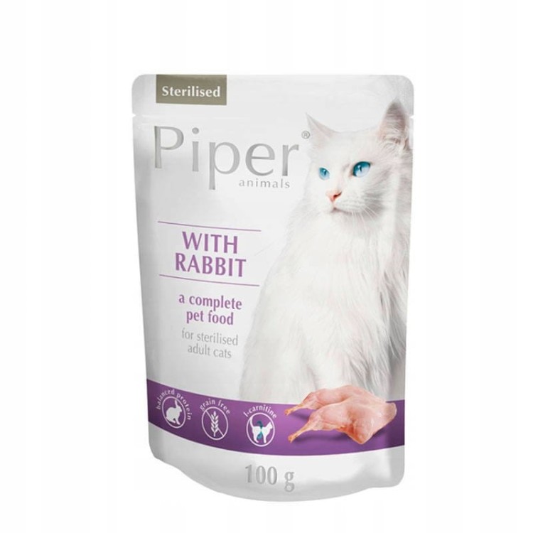 PIPER mokra karma dla kota MIX smaków 20x100g Dolina Noteci