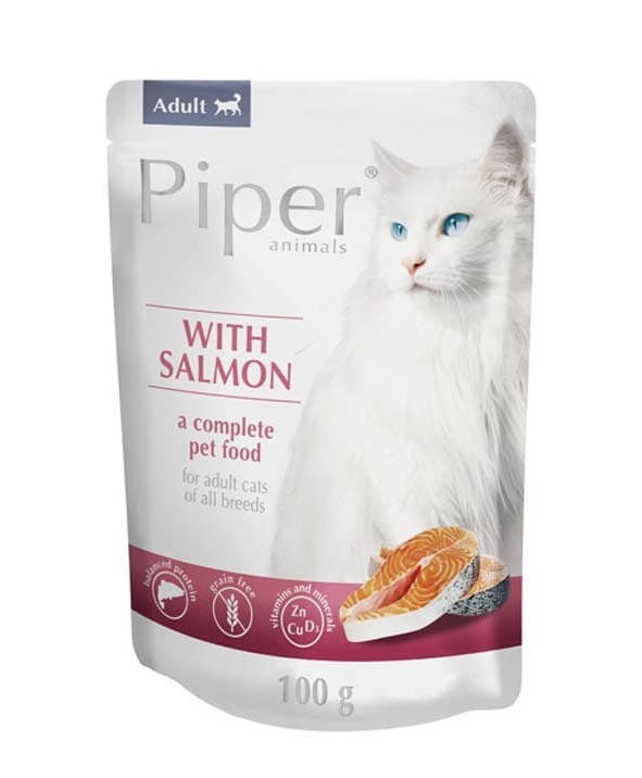 PIPER mokra karma dla kota MIX smaków 40x100g Dolina Noteci