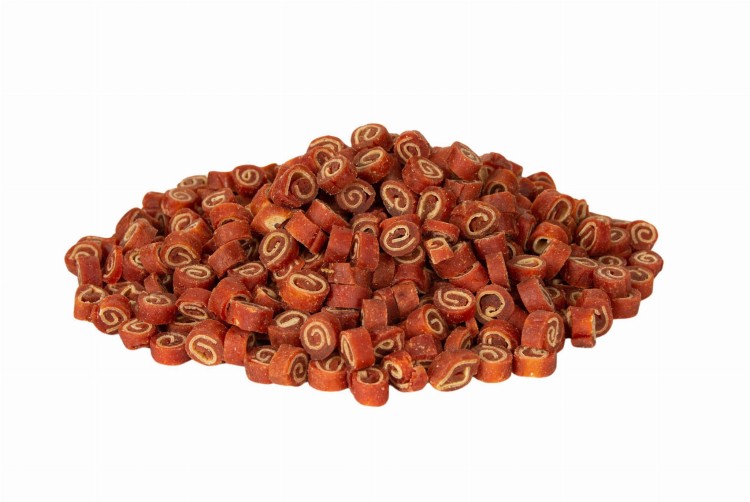 MięsoŁaki MINI Rollsy kaczka z rybą 1cm Przysmak dla psa 500g