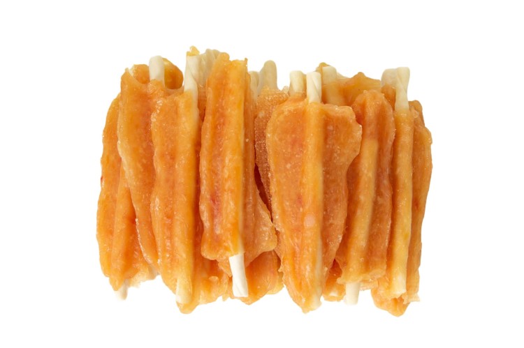 MięsoŁaki Miękkie Filety z kurczaka na patyku Przysmak dla psa 500g