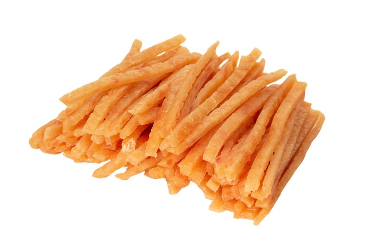 MięsoŁaki Miękkie Paski z kurczaka Przysmak dla psa 500g