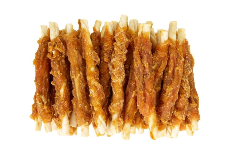 MięsoŁaki Pałeczki owinięte mięsem z kurczaka Przysmak dla psa 500g