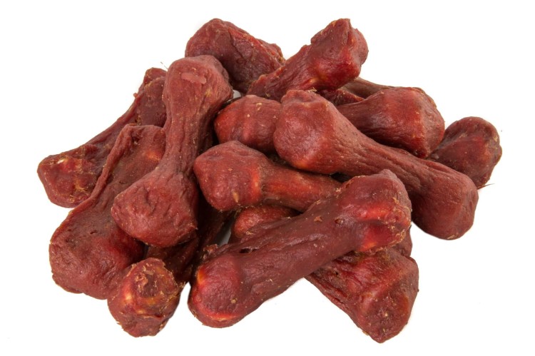 NEKKO Przysmak dla psa Kostki Dental oblane jagnięciną 10cm 500g Gryzaki