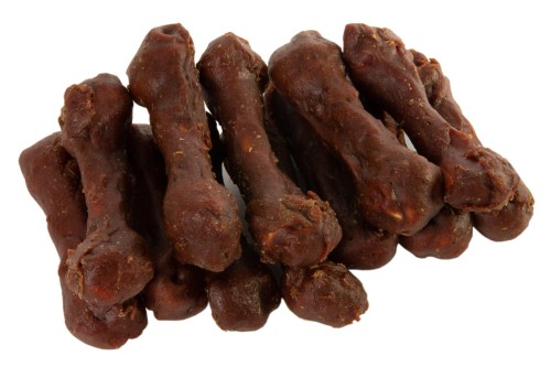 NEKKO Przysmak dla psa Kostki Dental oblane wołowiną 10cm 500g