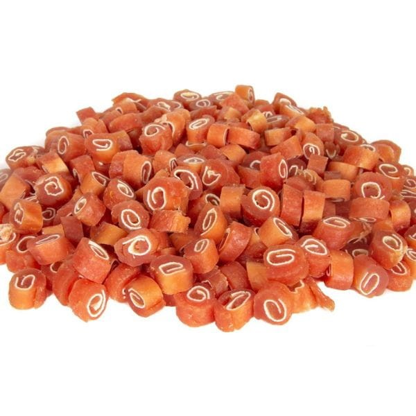 NEKKO SUSHI Przysmak dla psa Rollsy Mini królik i ryba 1cm 500g