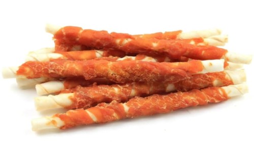 NEKKO Przysmak dla psa Pałki owinięte kurczakiem 28cm 500g