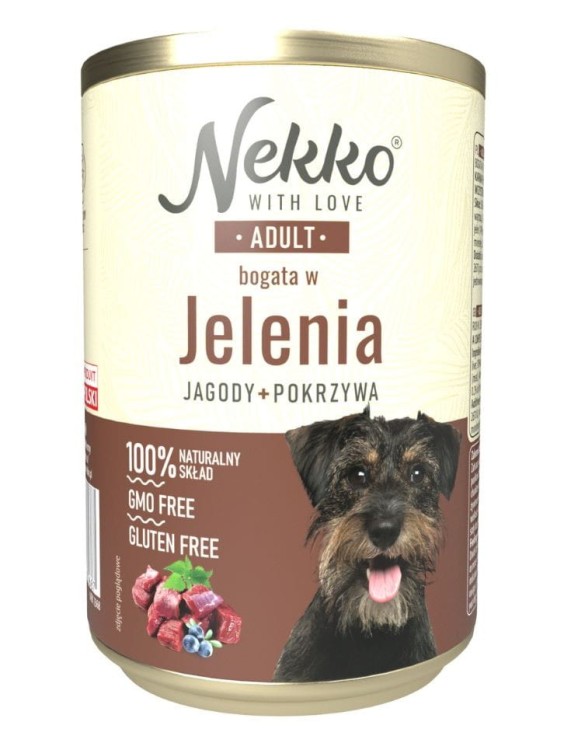 NEKKO Adult mokra karma dla psa MIX SMAKÓW 7x400g