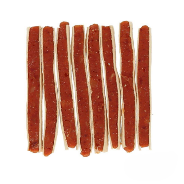 HILTON Miękkie paski z kaczki Sandwich Przysmak dla psa 500g Naturalne