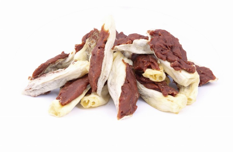 HILTON Uszy królicze z kaczką Przysmak dla psa 500g Smaczki