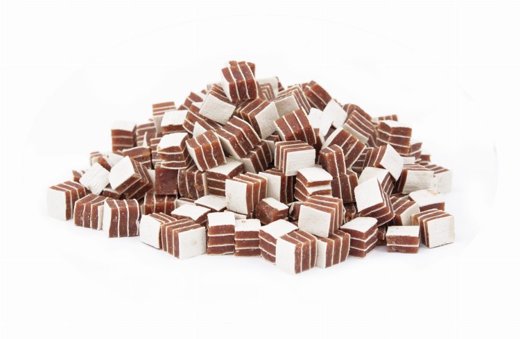 HILTON Miękkie kawałki Sandwiche z jagnięciny i ryby Przysmak dla psa 500g