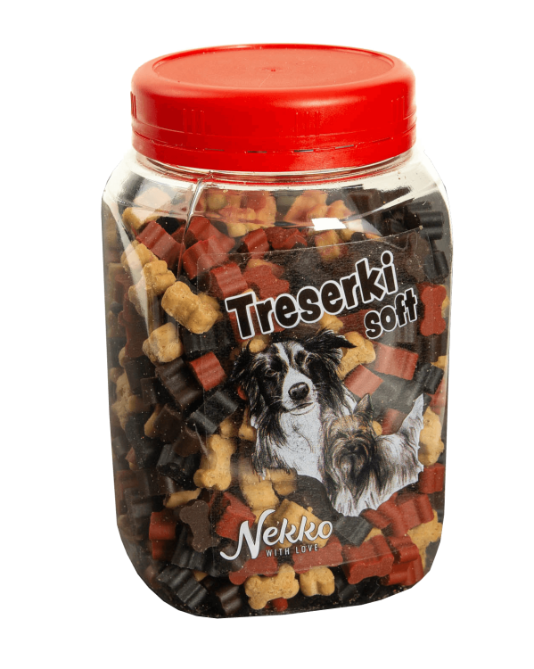 NEKKO Przysmaki Soft Kostki MINI dla psa MIX Treserki 300g