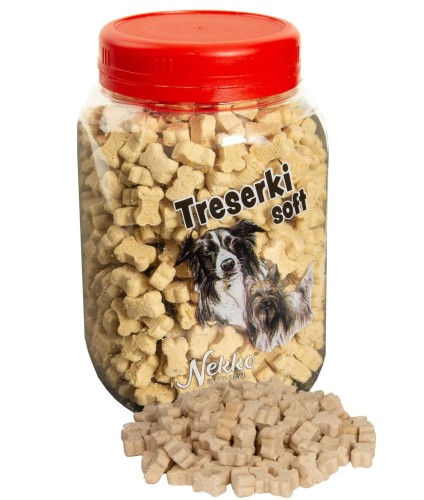 NEKKO Przysmaki Soft JUNIOR Kostki z kurczakiem dla psa Ciastka 300g