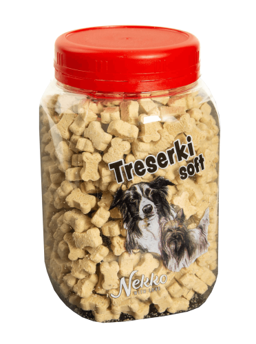 NEKKO Przysmaki Soft JUNIOR Kostki z kurczakiem dla psa Ciastka 300g