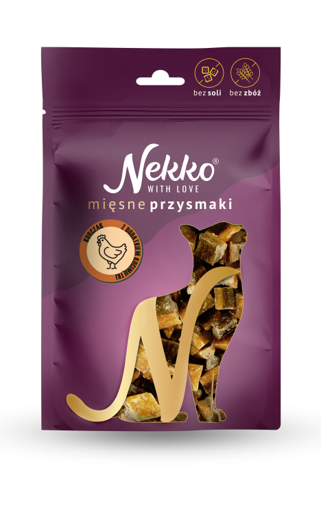 NEKKO Przysmak dla kota Kurczak z kocimiętką 50g Smakołyk