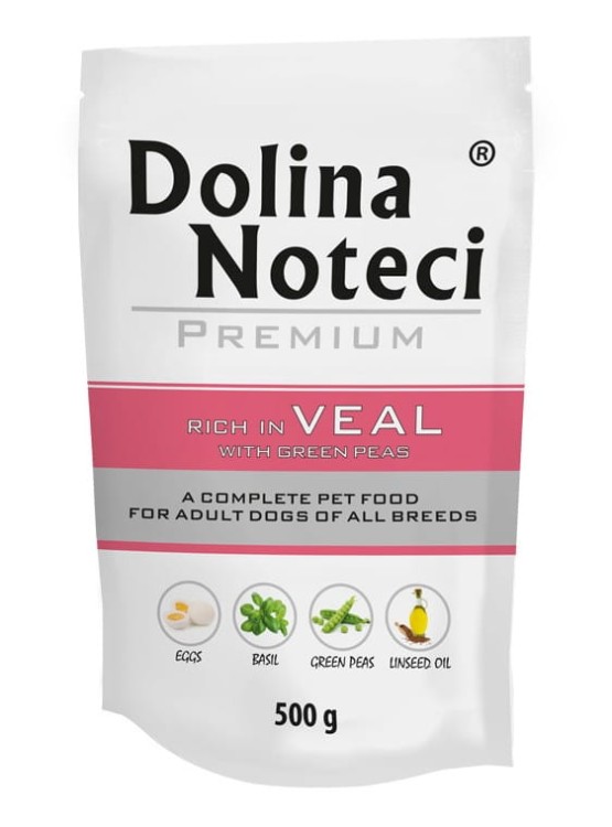 DOLINA NOTECI PREMIUM MIX 12 SMAKÓW Karma mokra dla psa 24x500g