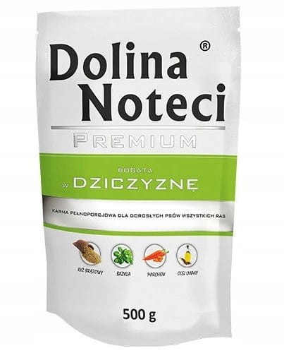 DOLINA NOTECI PREMIUM MIX 12 SMAKÓW Karma mokra dla psa 20x500g