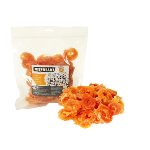 Przysmak dla psa Miękkie krążki z kurczaka 500g Mięsołaki Smaczki