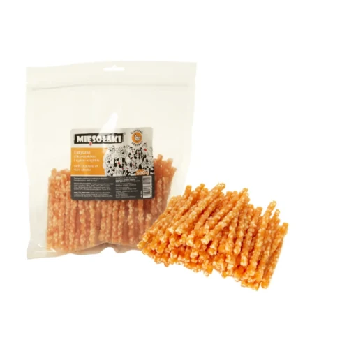 Przysmak dla psa Miękki Patyczki z kurczakiem i ryżem 500g Mięsołaki Smaczek