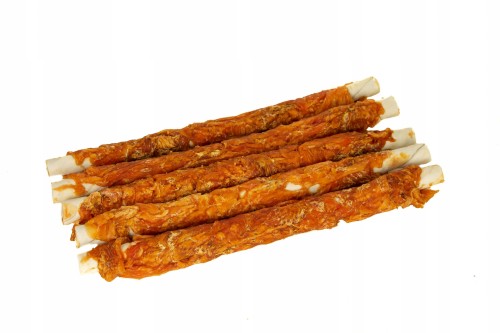 Przysmak dla psa Długie Pałki owinięte Kurczakiem 500g Mięsołaki GRYZAKI