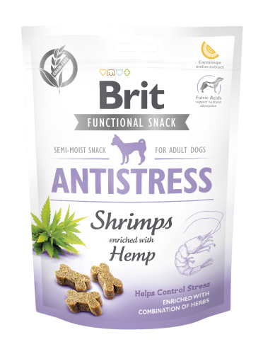 BRIT Care Dog Antistress Przysmak dla psa Krewetka SNACK 150g Smaczki
