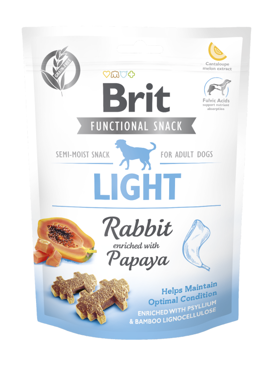BRIT Care Light Przysmak dla psa Królik SNACK 150g Smakołyki Smaczki