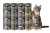 SUPER RAFI CAT mokra karma dla kota MIX SMAKÓW 12x400g