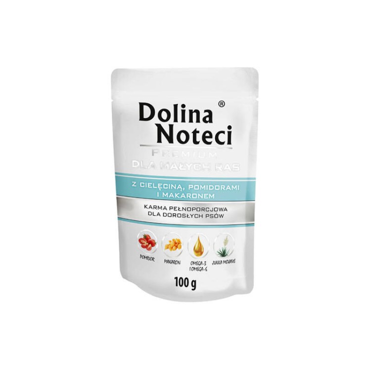 DOLINA NOTECI PREMIUM mokra karma dla psa Cielęcina 100g MAŁE RASY
