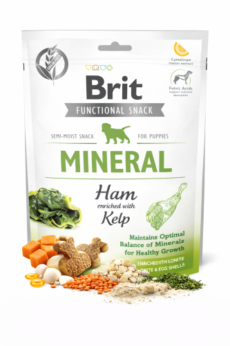 Przysmak dla szczeniąt BRIT Functional Snak Mineral Ham PUPPY 150g
