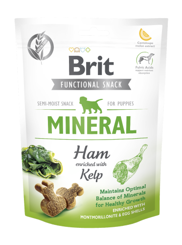 Przysmak dla szczeniąt BRIT Functional Snak Mineral Ham PUPPY 150g