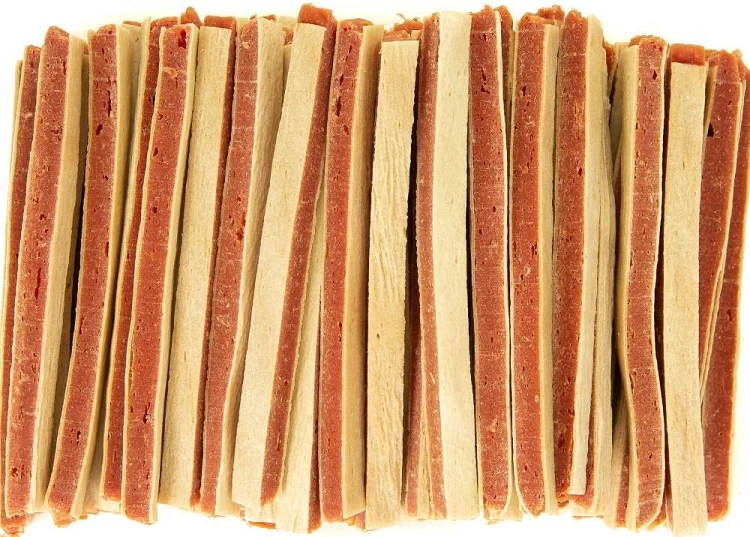 Przysmak dla psa SANDWICH Kaczka z rybą 500g Długie Paski Mięsołaki