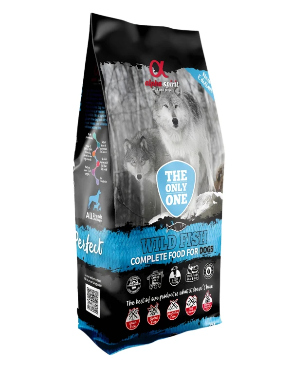 ALPHA SPIRIT Karma sucha dla psa dorosłego WILD FISH 12kg