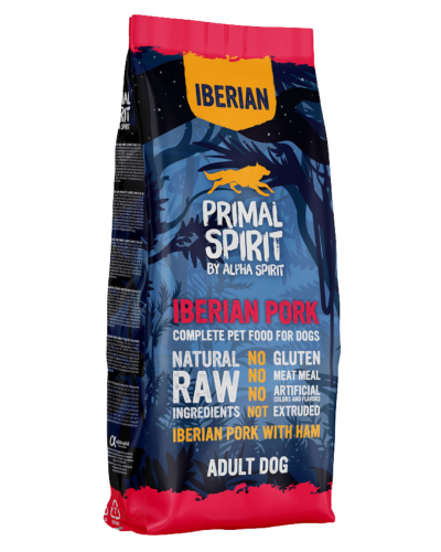 PRIMAL SPIRIT Karma sucha dla psa dorosłego Iberian Pork 12kg