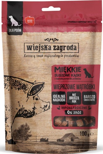 WIEJSKA ZAGRODA Przysmak dla psa MIX 6x100g