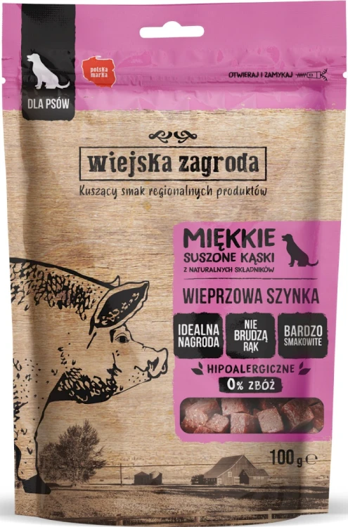 WIEJSKA ZAGRODA Przysmak dla psa MIX 6x100g