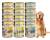 WIEJSKA ZAGRODA Karma mokra dla psa MIX 12x400g