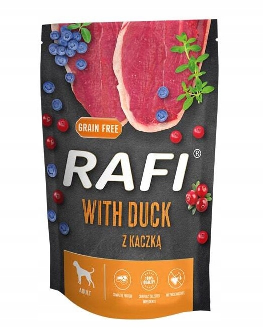 RAFI mokra karma dla psa MIX smaków 20x500g BEZZBOŻOWA Dolina Noteci