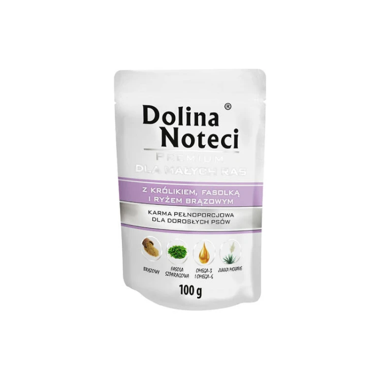 DOLINA NOTECI PREMIUM mokra karma dla psa MIX 20x100g MAŁE RASY