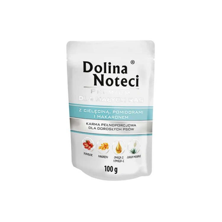 DOLINA NOTECI PREMIUM mokra karma dla psa MIX 40x100g MAŁE RASY