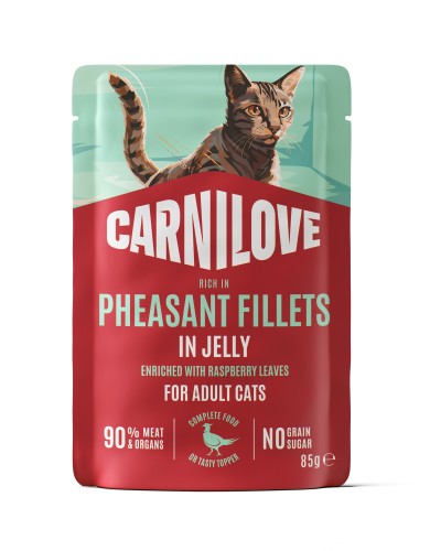 CARNILOVE Mokra karma dla kota MIX SMAKÓW 12x85g MULTIPACK IN JELLY