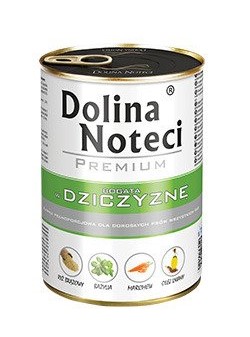 Mokra karma dla psa Dolina Noteci Premium MIX smaków 24x400g