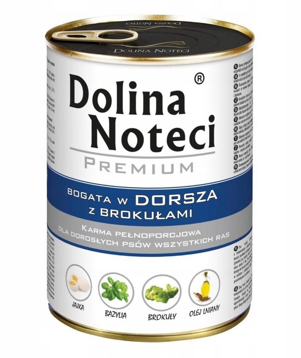 Mokra karma dla psa Dolina Noteci Premium MIX smaków 24x400g