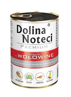 Mokra karma dla psa Dolina Noteci Premium MIX smaków 24x400g